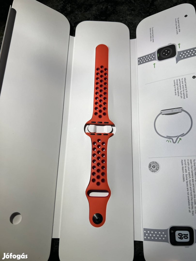 Apple Watch 41 mm-es Nike Sport Band óraszíj