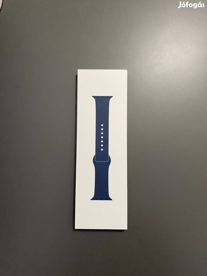 Apple Watch 41 mm viharkék sportszíj (M/L) - gyári, eredeti, bontatlan
