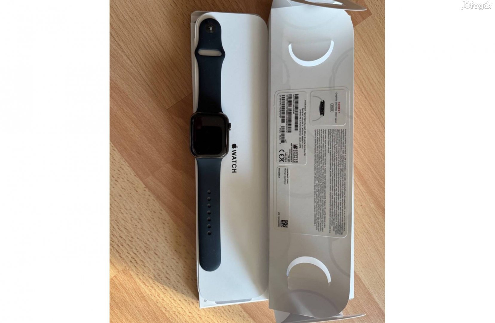 Apple Watch 7 / 45mm / cellular / rozsdamentes acél / stainless steel