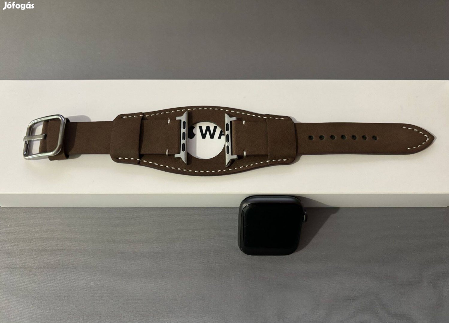 Apple Watch Bőr Óraszíj "Hipster" 42/44/45mm