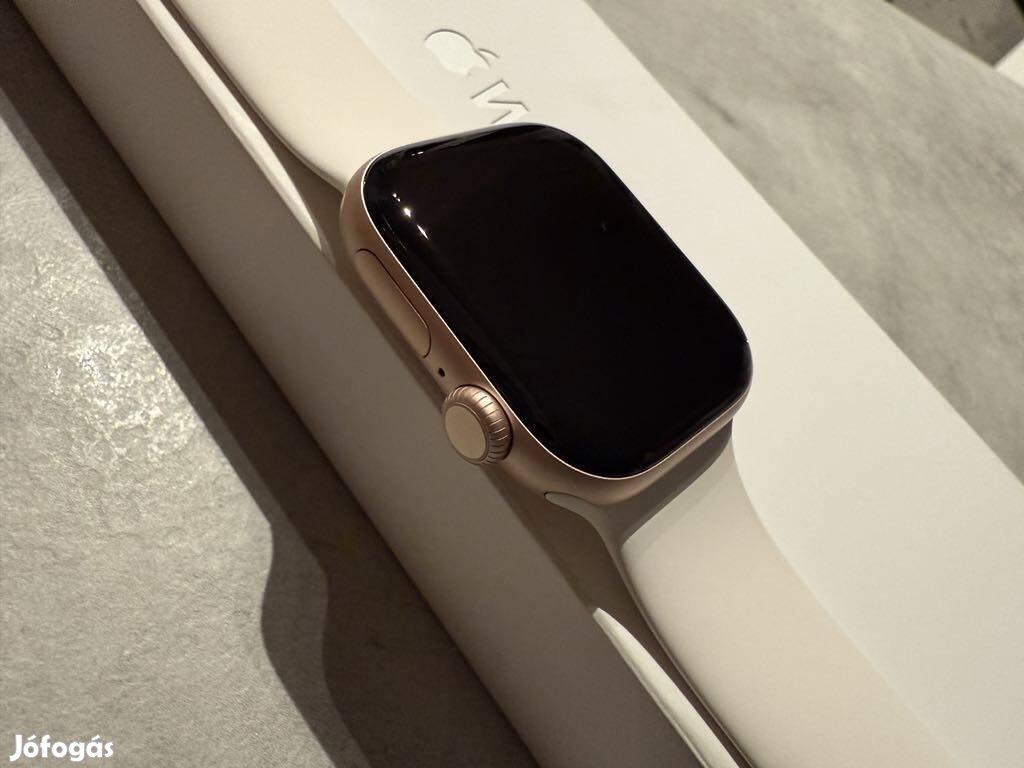 Apple Watch S10 GPS 42-es Új Számlás Bruttó Rosegold/White