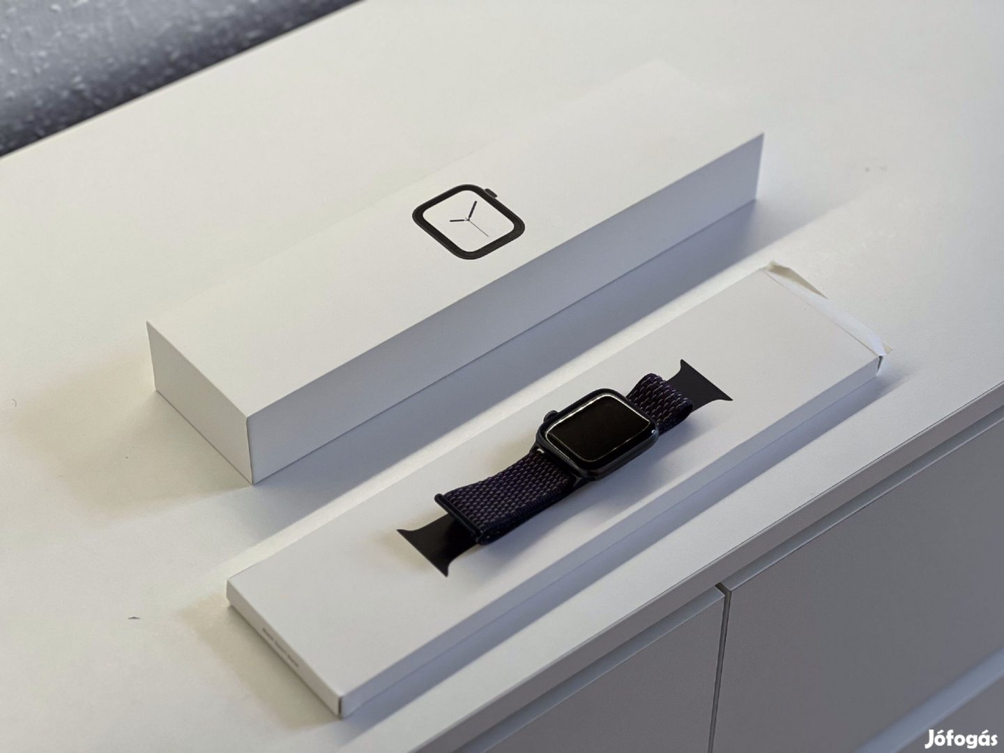 Apple Watch S4 Space Gray 44MM 2 ÉV Garanciával Számlával