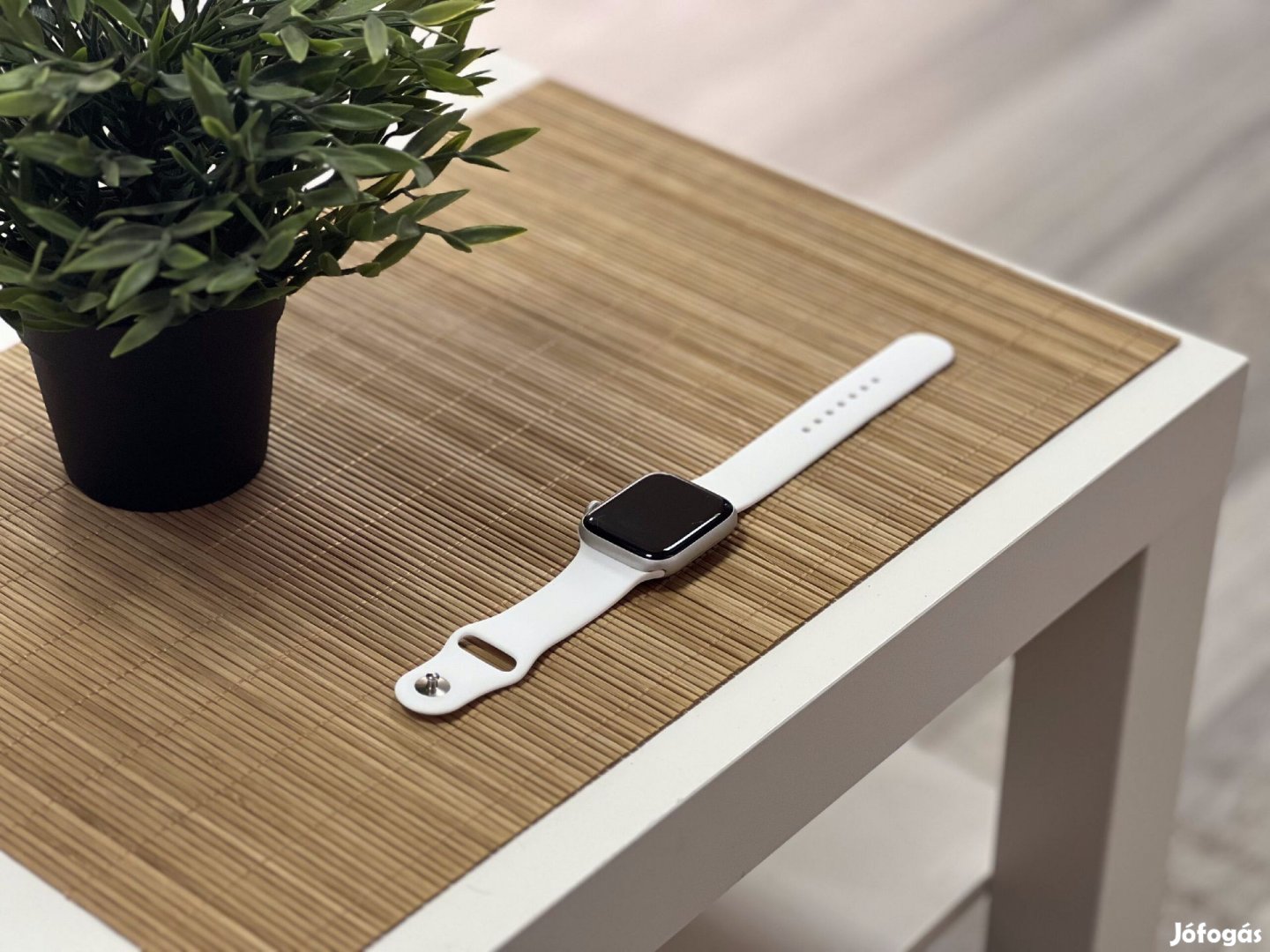 Apple Watch S5 Silver 44MM 1 ÉV Garanciával Számlával