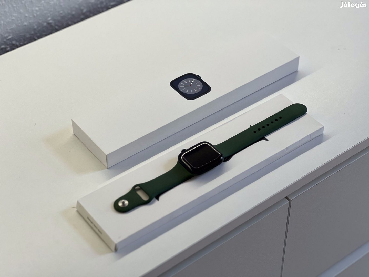 Apple Watch S8 Midnight 45MM 2 ÉV Garanciával Számlával