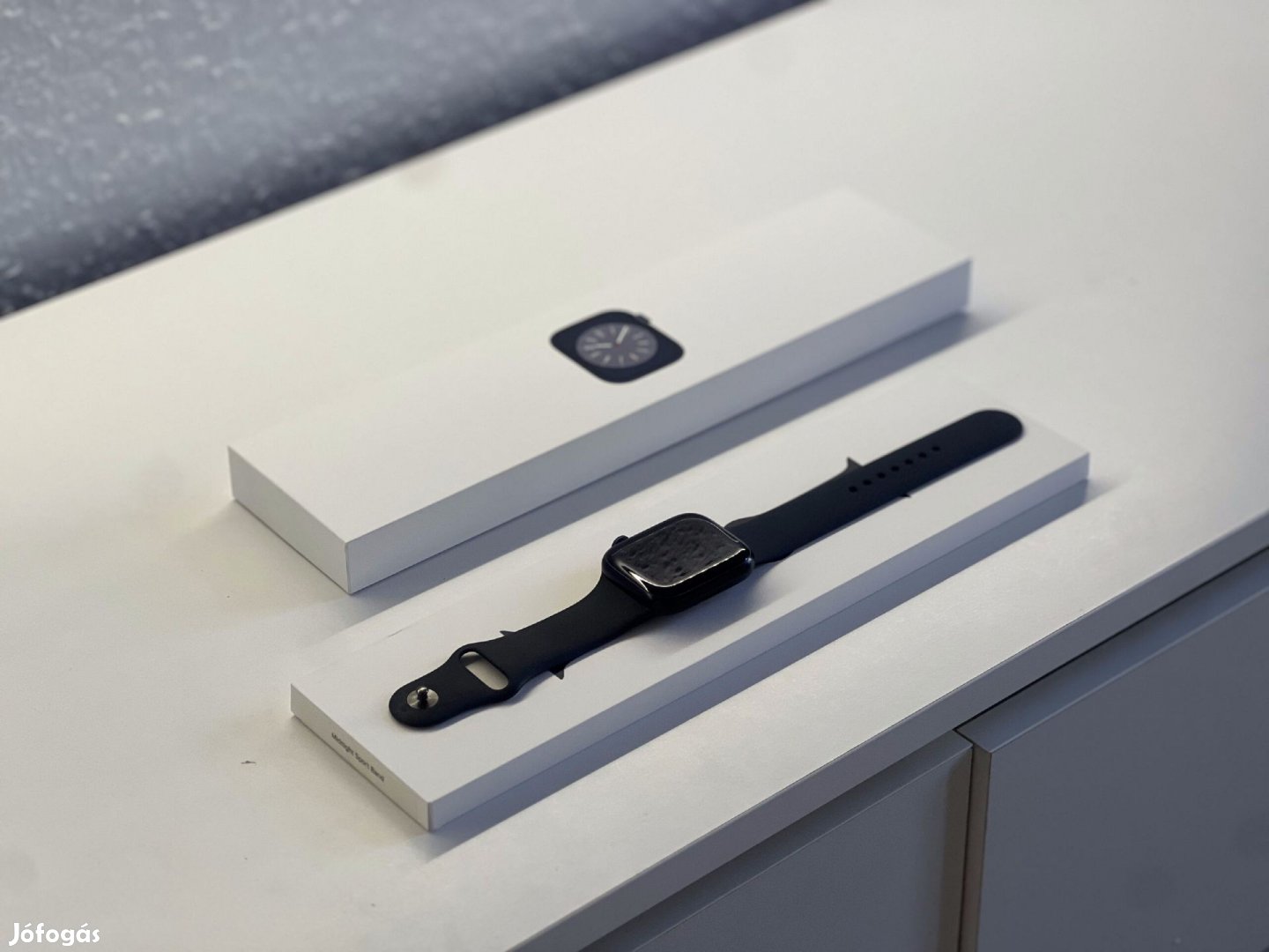 Apple Watch S8 Midnight 45MM 2 ÉV Garanciával Számlával Aksi 100%