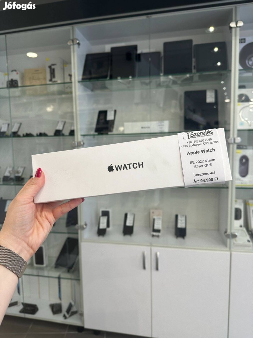 Apple Watch SE 2022 40 mm Silver garanciával (4/4) iszerelés.hu