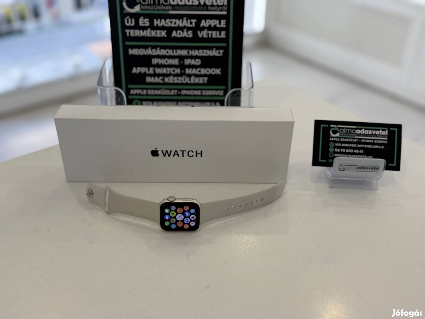 Apple Watch SE 2022 40mm Hibátlan/2025.10.03. Apple Gar. /p3859