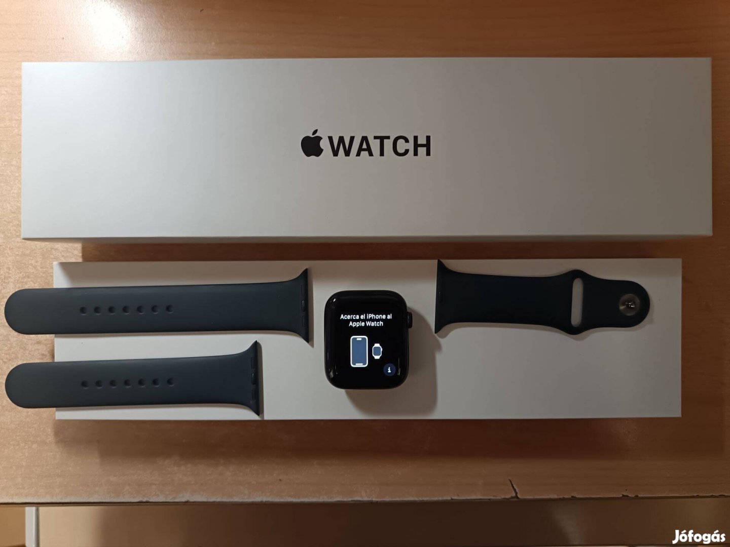 Apple Watch SE 2 GPS 44mm Okosóra Újszerű Midnight Garis !
