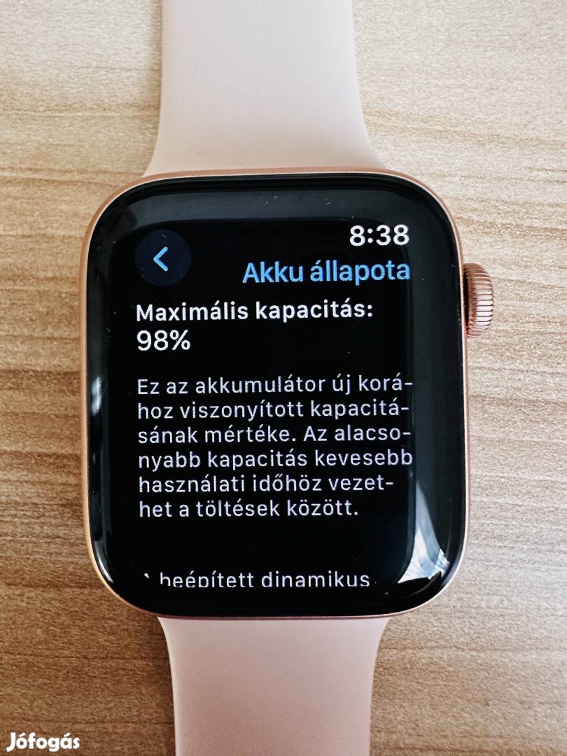 Apple Watch SE (GPS, 44mm) Rosegold