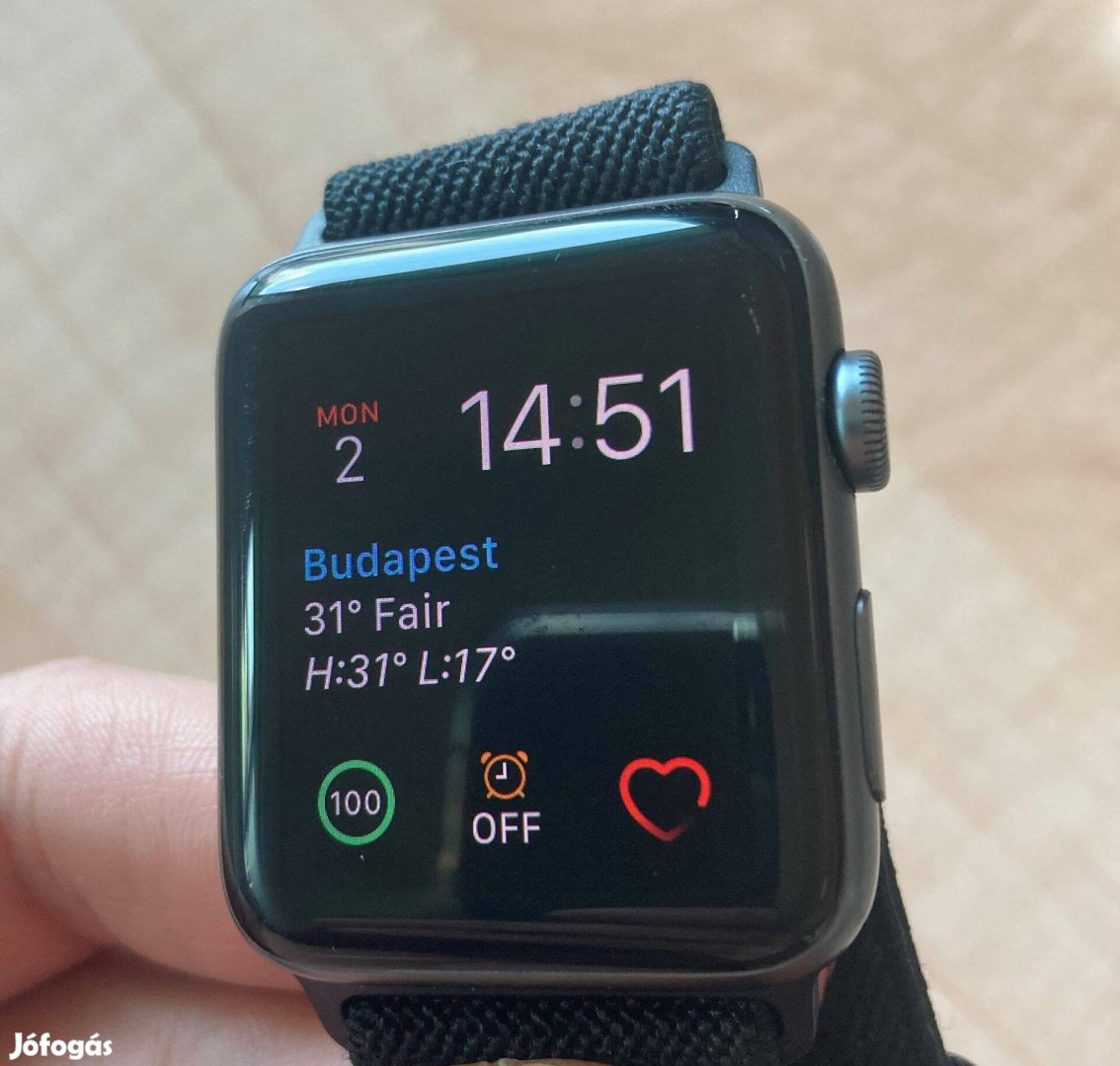 Apple Watch Series 2, Space Gray 42mm Aluminium