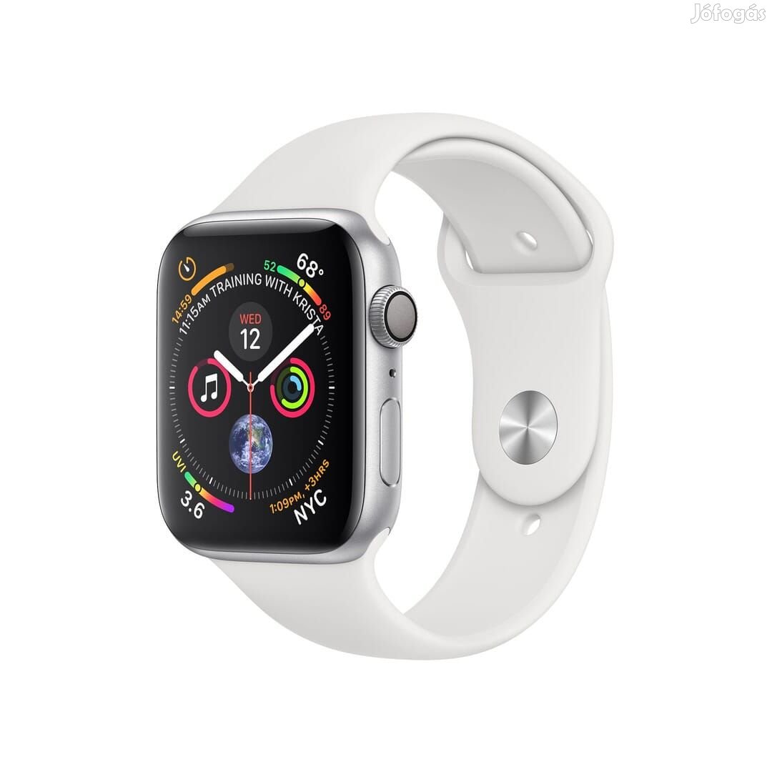 Apple Watch Series 4 40mm  - Akku: 100% - Szín: Ezüst