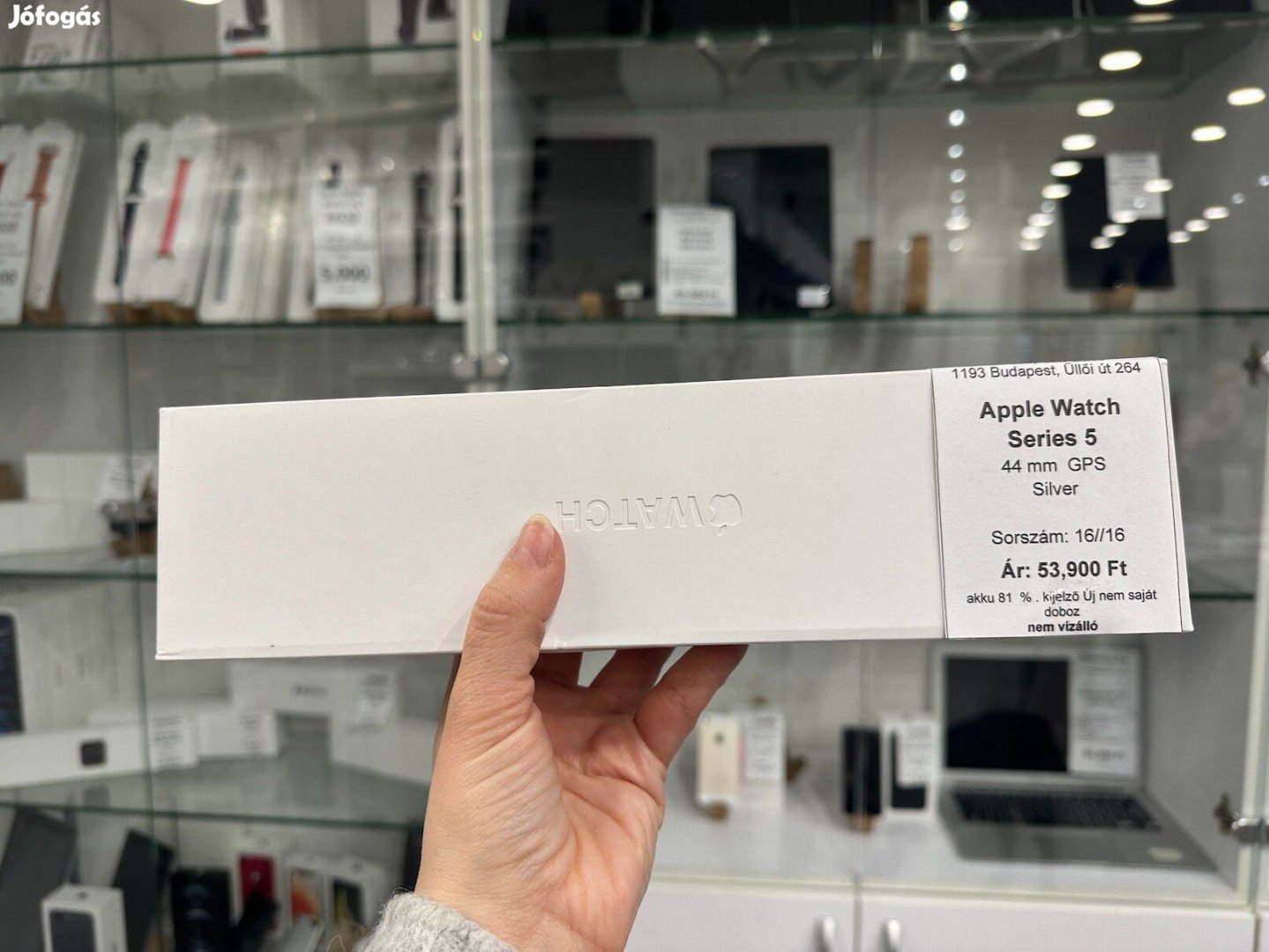 Apple Watch Series 5 44 mm új kijelzővel (16/16) iszerelés.hu