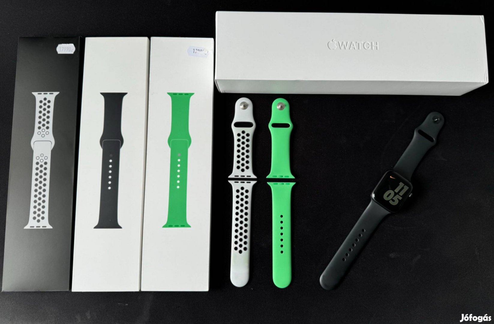 Apple Watch Series 5 44mm 3db szíjjal