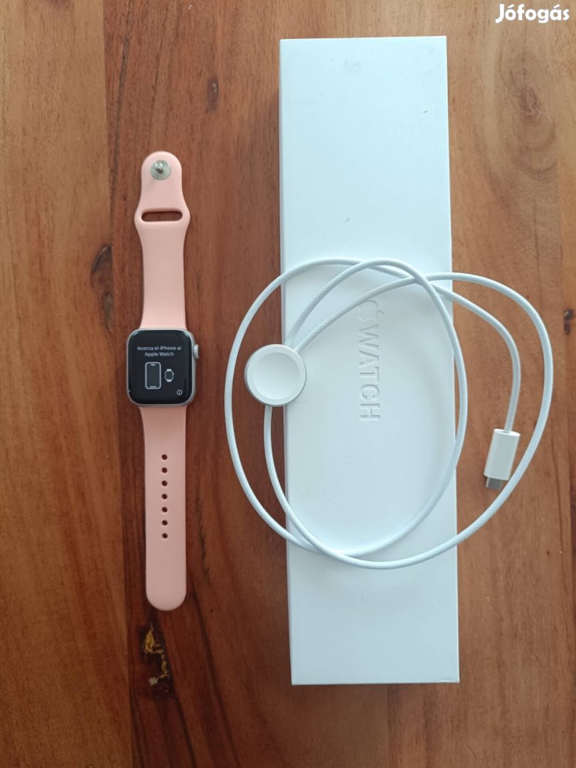 Apple Watch Series 6 GPS 40mm Silver, alumínium, 2 szíjjal