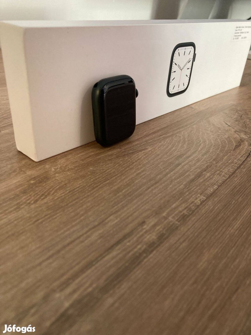 Apple Watch Series 7 45mm Black Fekete GPS+Cellular Használt