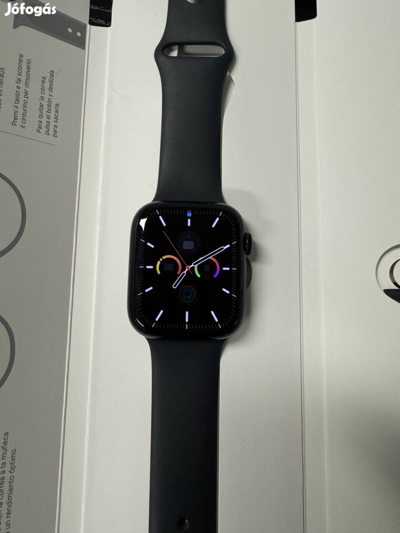 Apple Watch Series 7 Cellular - 45 mm Midnight okosóra