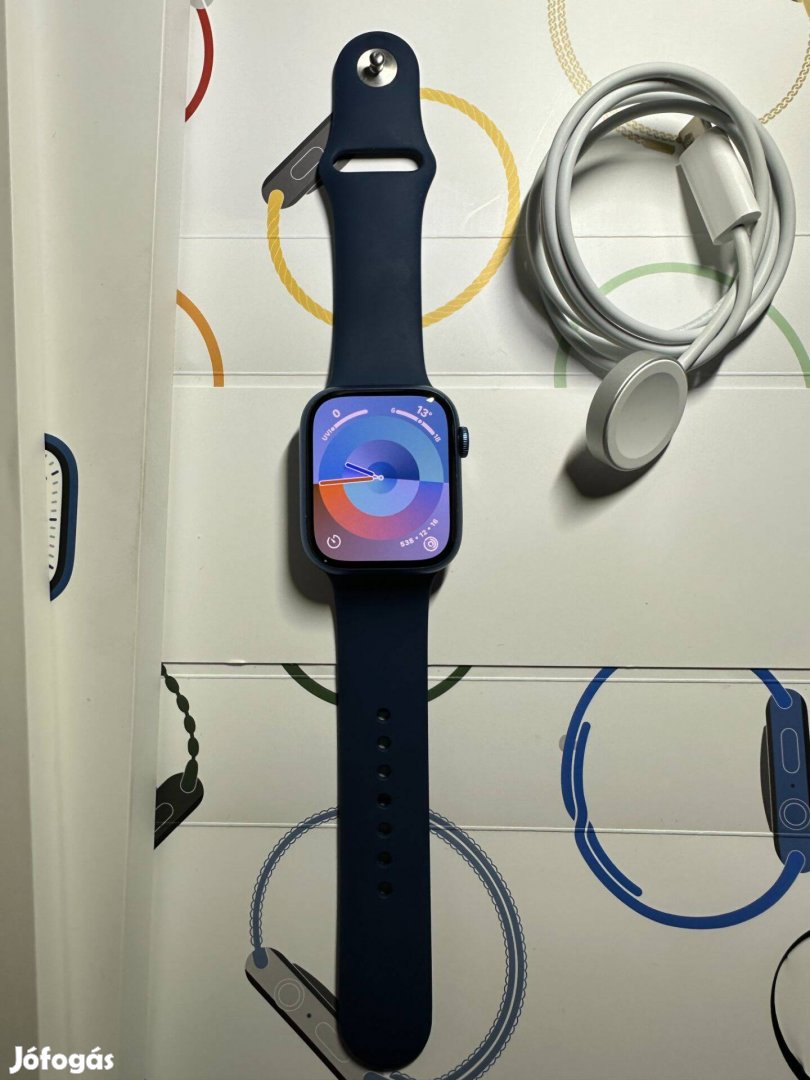 Apple Watch Series 7 GPS 45mm kék
