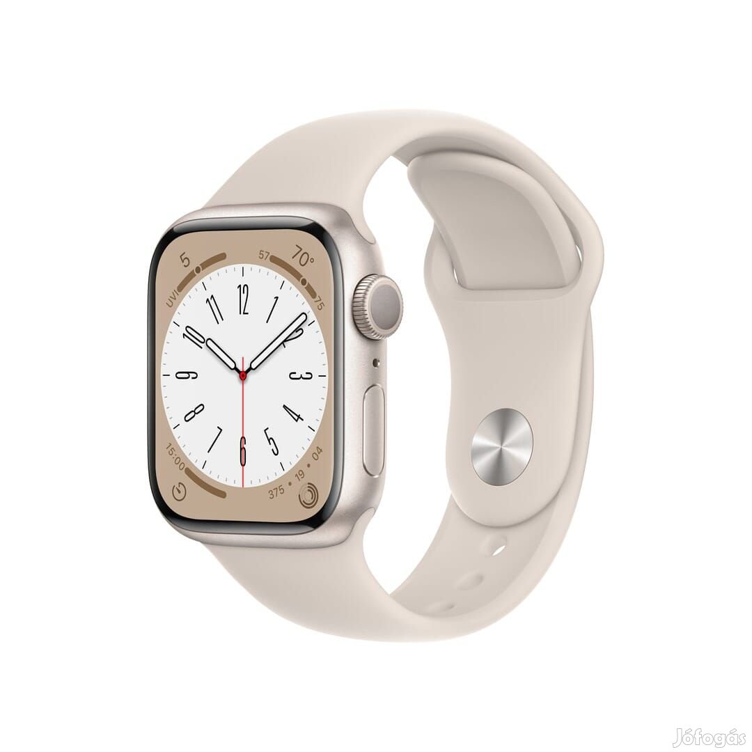 Apple Watch Series 8 45mm  - Szín: Ezüst