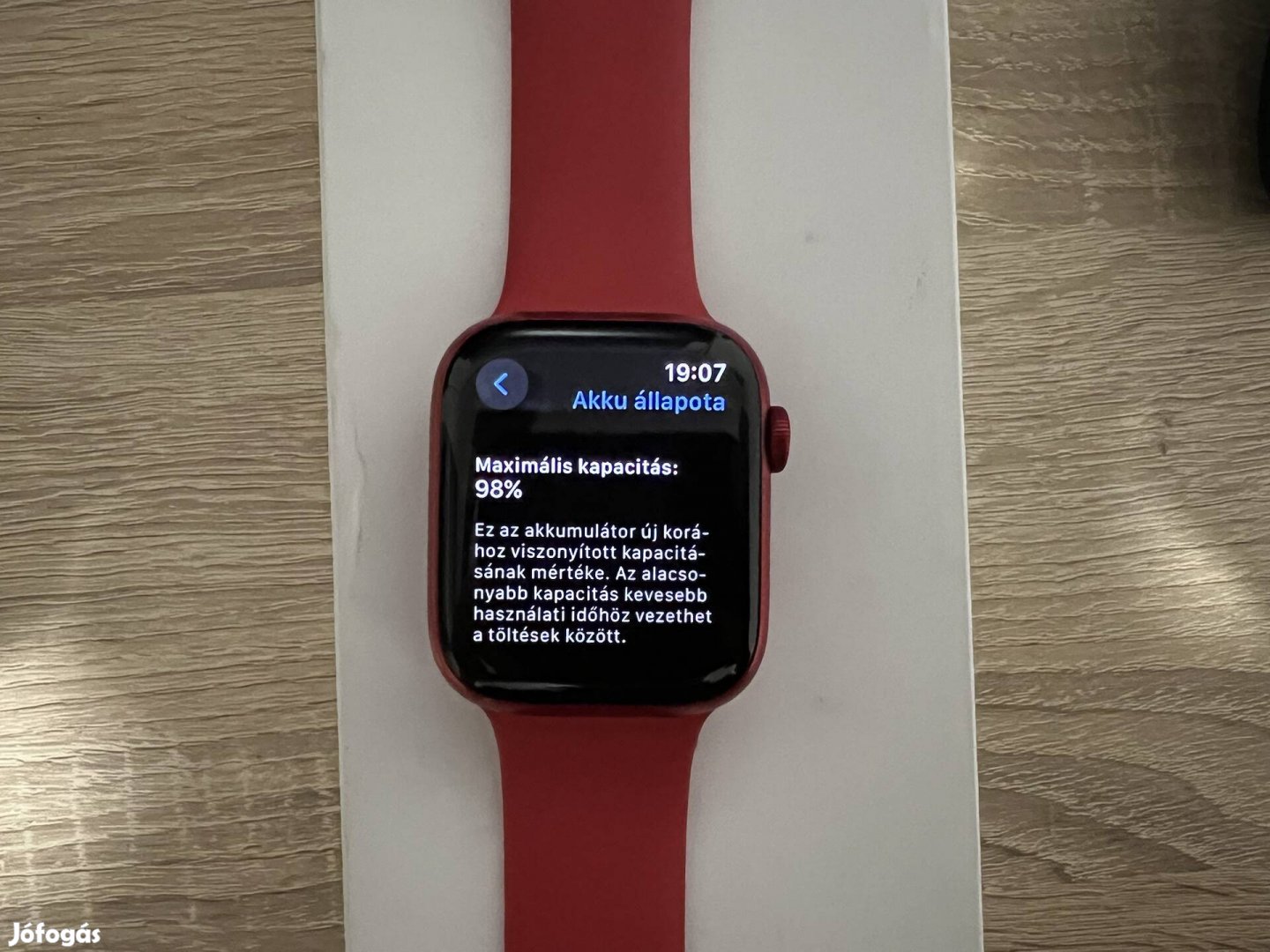 Apple Watch Series 9 Red GPS apple gari: 2025 február