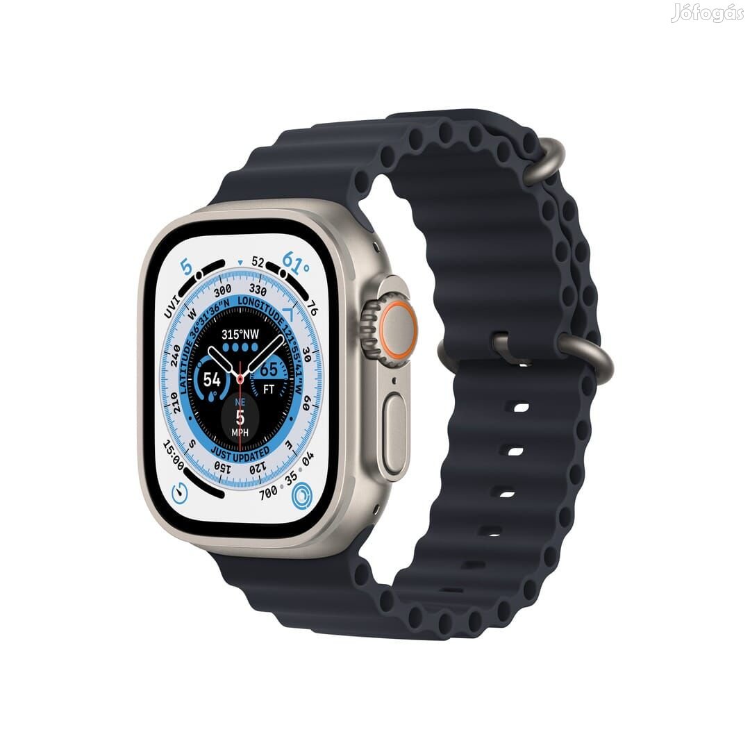 Apple Watch Ultra 49mm  - Akku: 100% - Szín: Ezüst