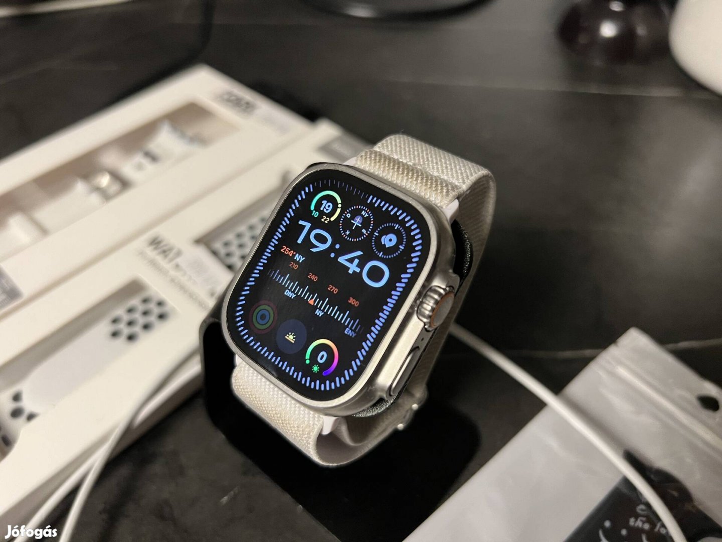 Apple Watch Ultra LTE / 4G 94%, újszerű, hibátlan, + sok extra