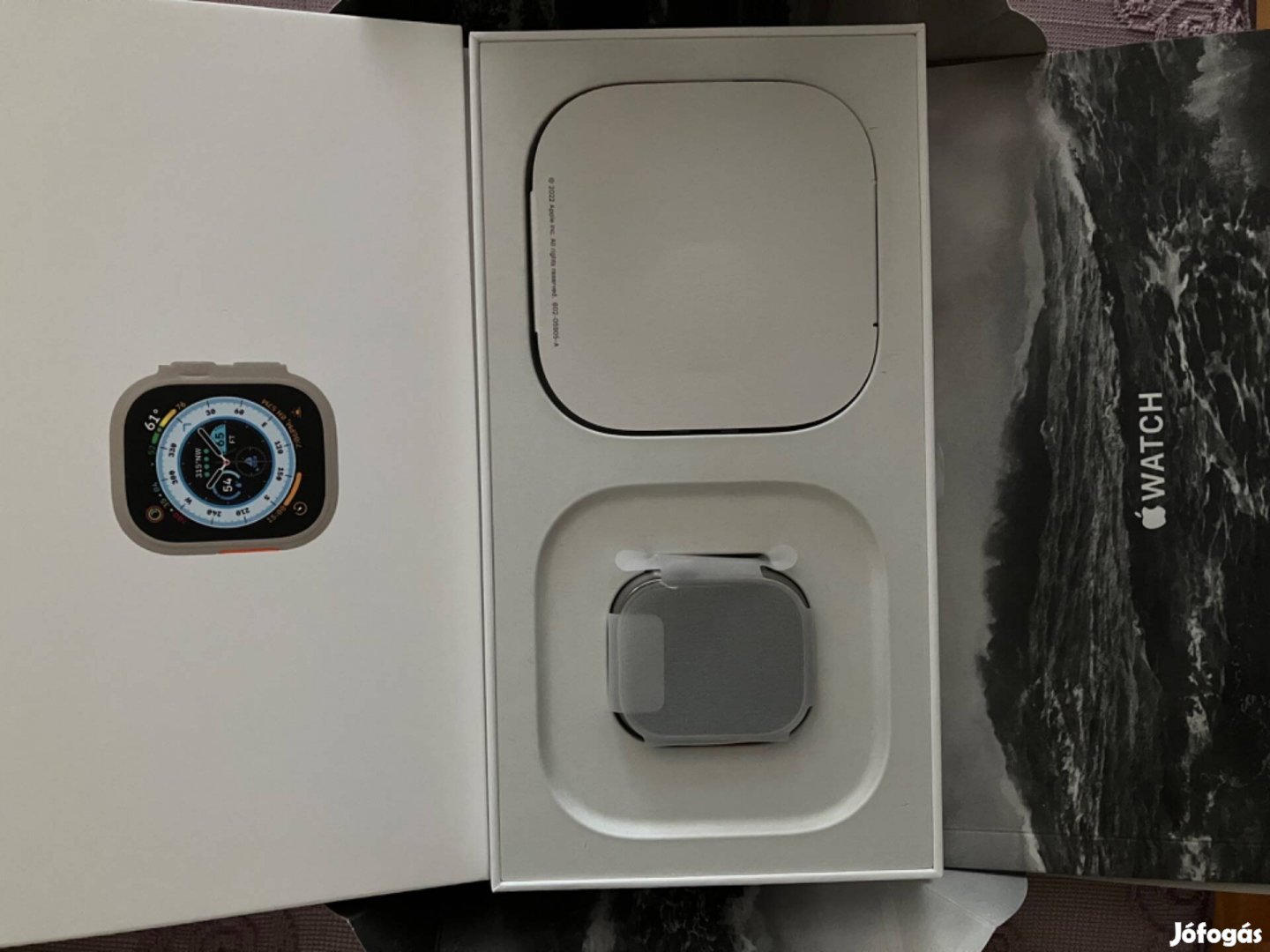 Apple Watch Ultra Újszerű 49 mm +Alpesi szíj