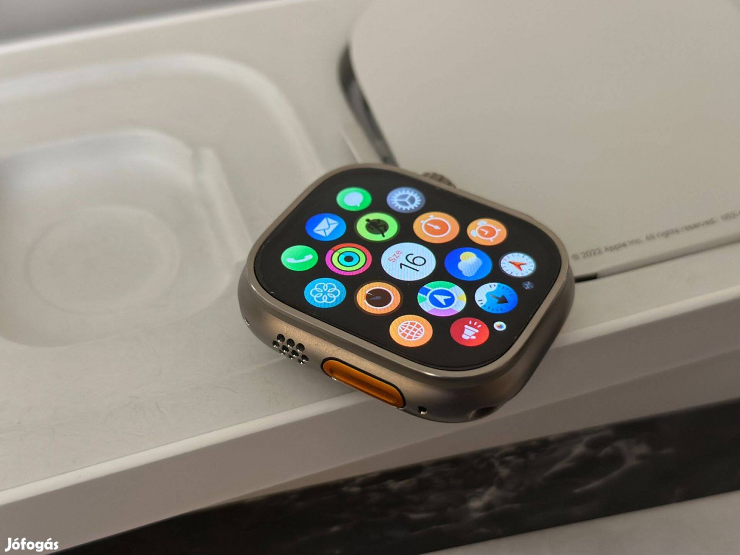 Apple Watch Ultra , 49MM, Makulátlan, dobozában, összes tartozékkal