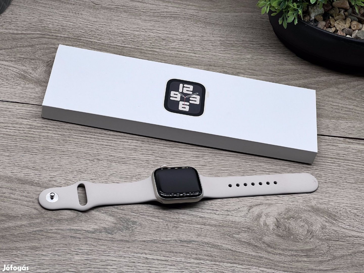 Apple Watch SE2 Starlight 40mm 2 ÉV Garanciával 99