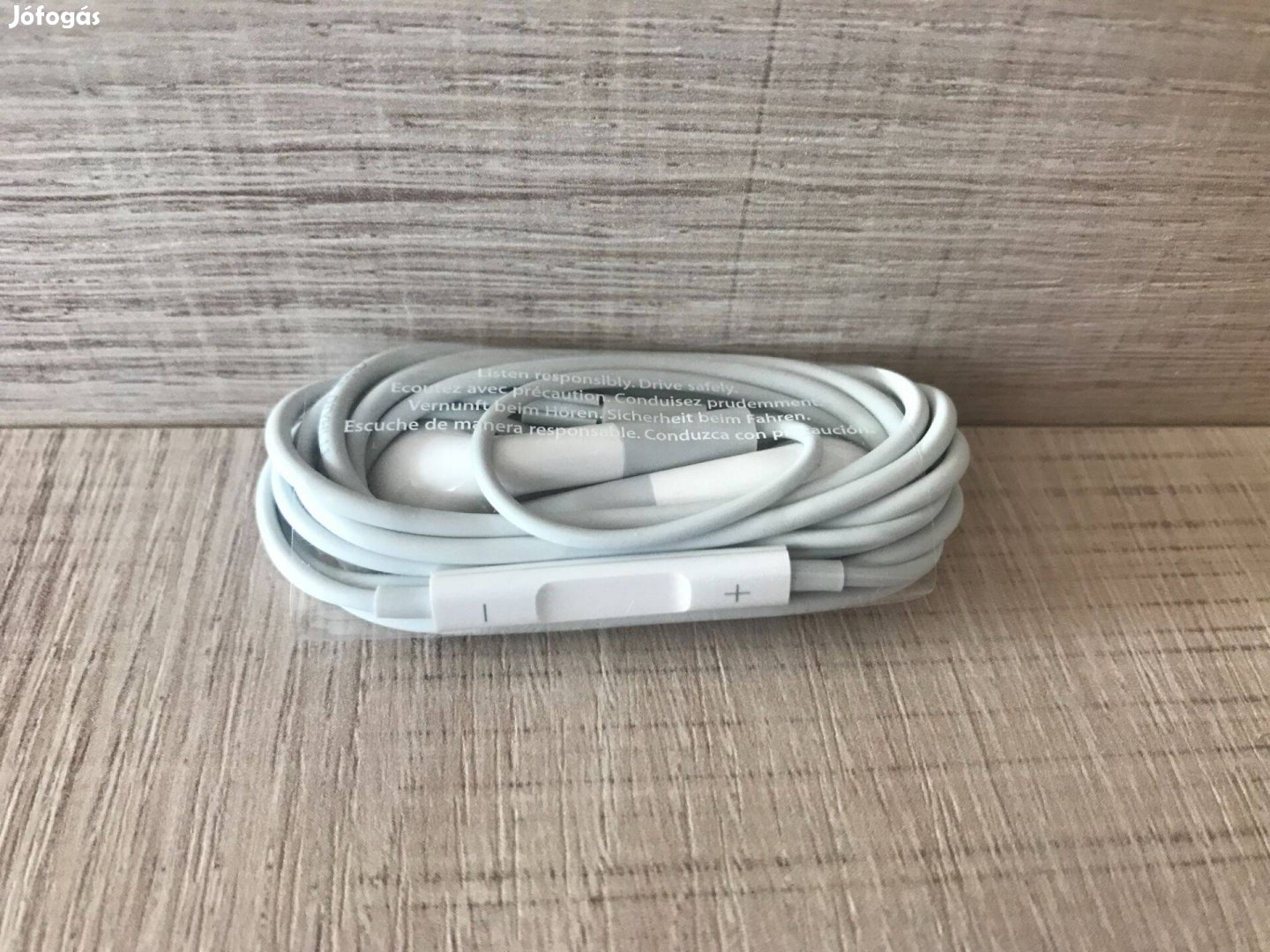 Apple, Stereo Headset, Jack (3,5 mm), Fülhallgató, Új