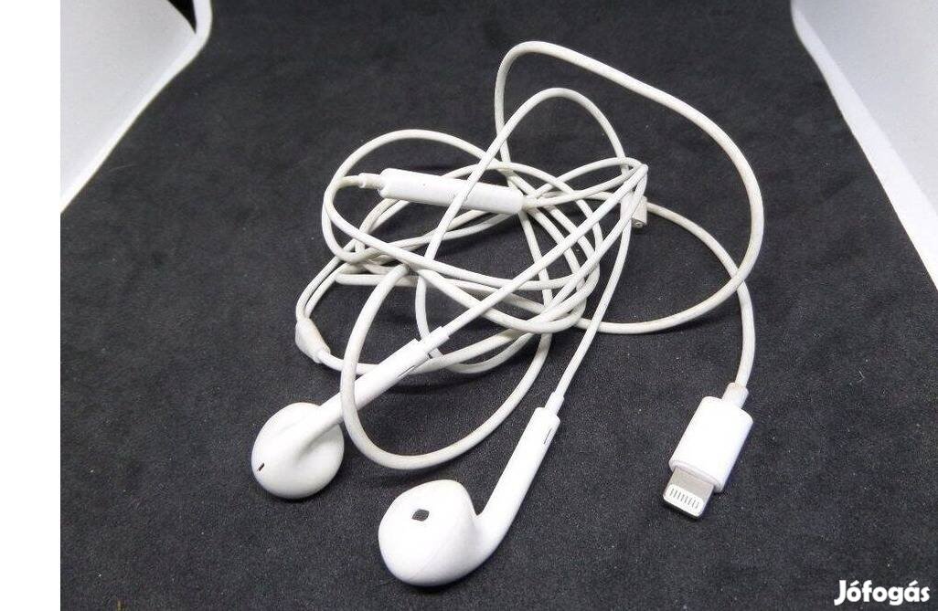 Apple (eredeti) iphone Earpods fülhallgató 3,5mm lightning telefonhoz