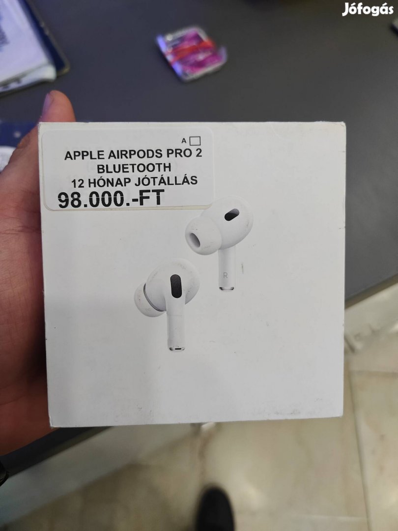 Apple airpods pro 2. Gen, 12hó jótállás