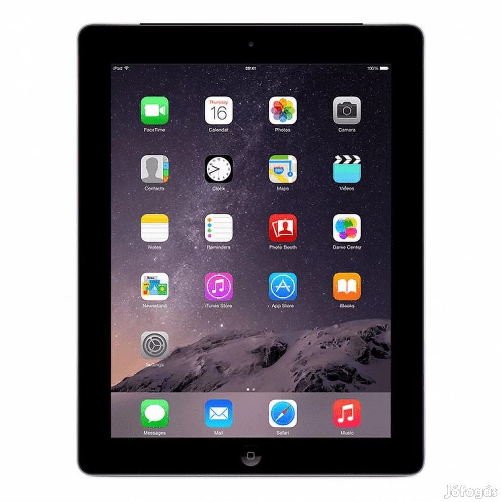 Apple iPad 4 (16GB)  - Szín: Fekete