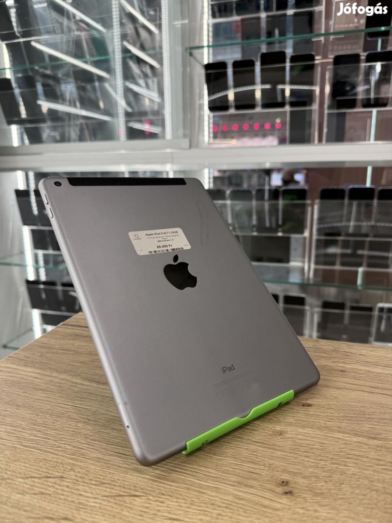 Apple iPad 5 Kártyafüggetlen 32 GB, 12 hó garancia