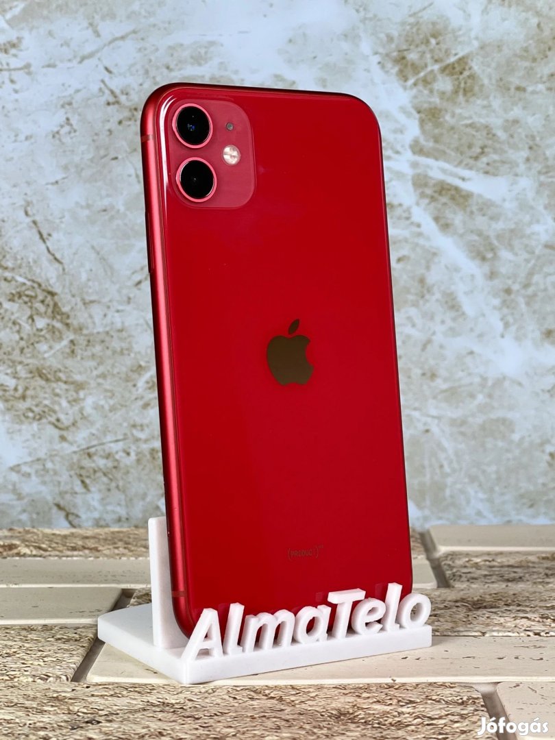 Apple iPhone 11 128 GB PRODUCT RED - 100% akku