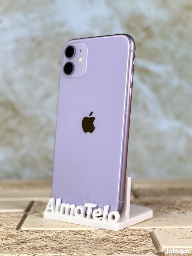 Apple iPhone 11 128 GB Purple - 100% akku