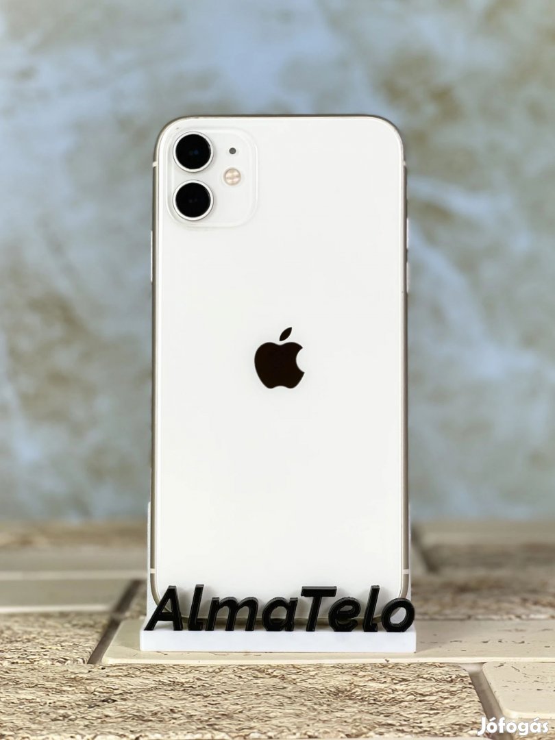 Apple iPhone 11 128 GB White - 100% akku