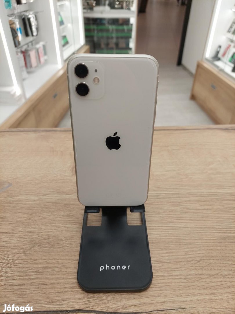 Apple iPhone 11 Kártyafüggetlen 128 GB, 12 hó garancia