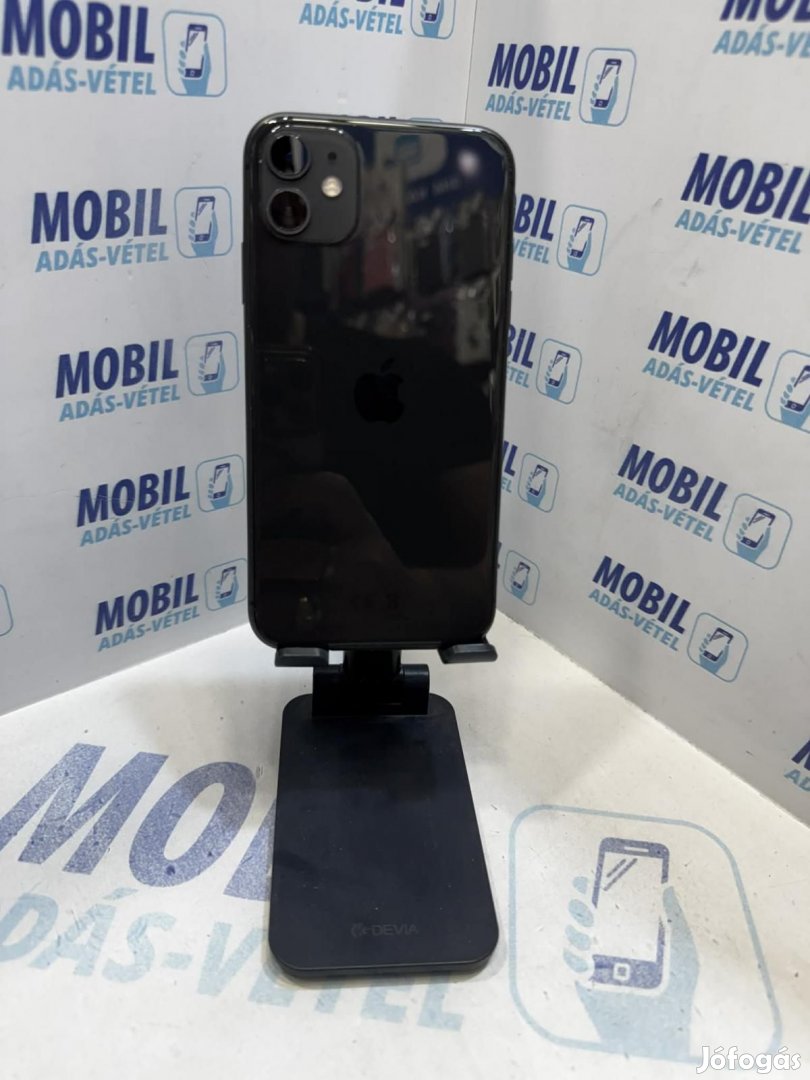 Apple iPhone 11 Kártyafüggetlen 64 GB, 12 hó garancia