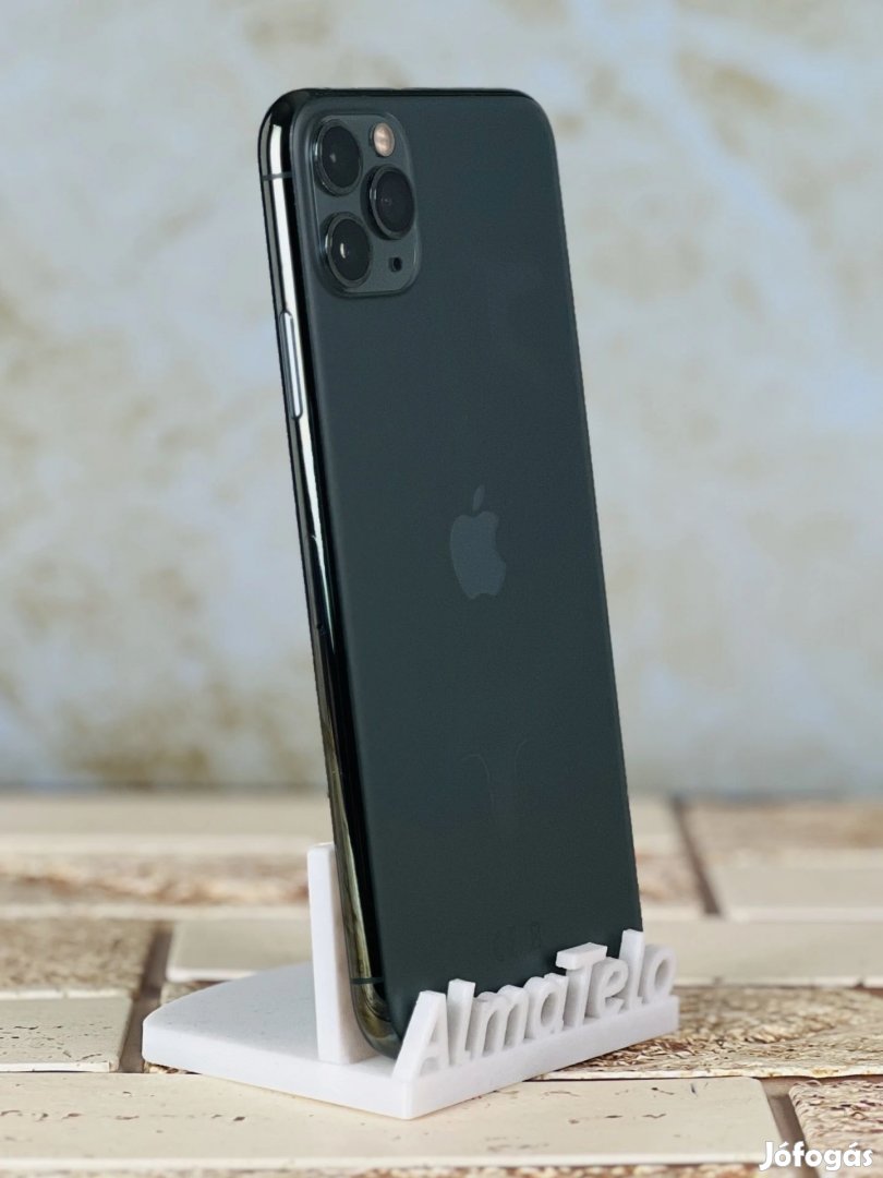 Apple iPhone 11 Pro Max 256 GB Midnight Green - 100% akku