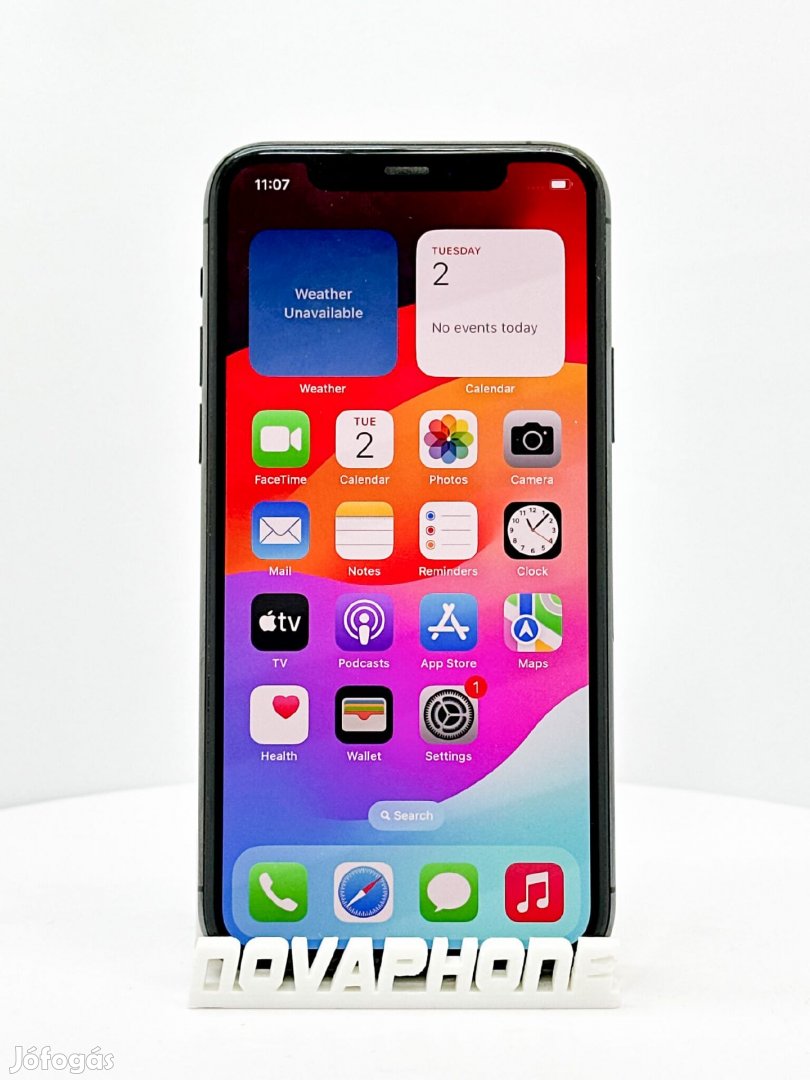 Apple iPhone 11 Pro Max (64GB)  - Akku: 100% - Szín: Fekete