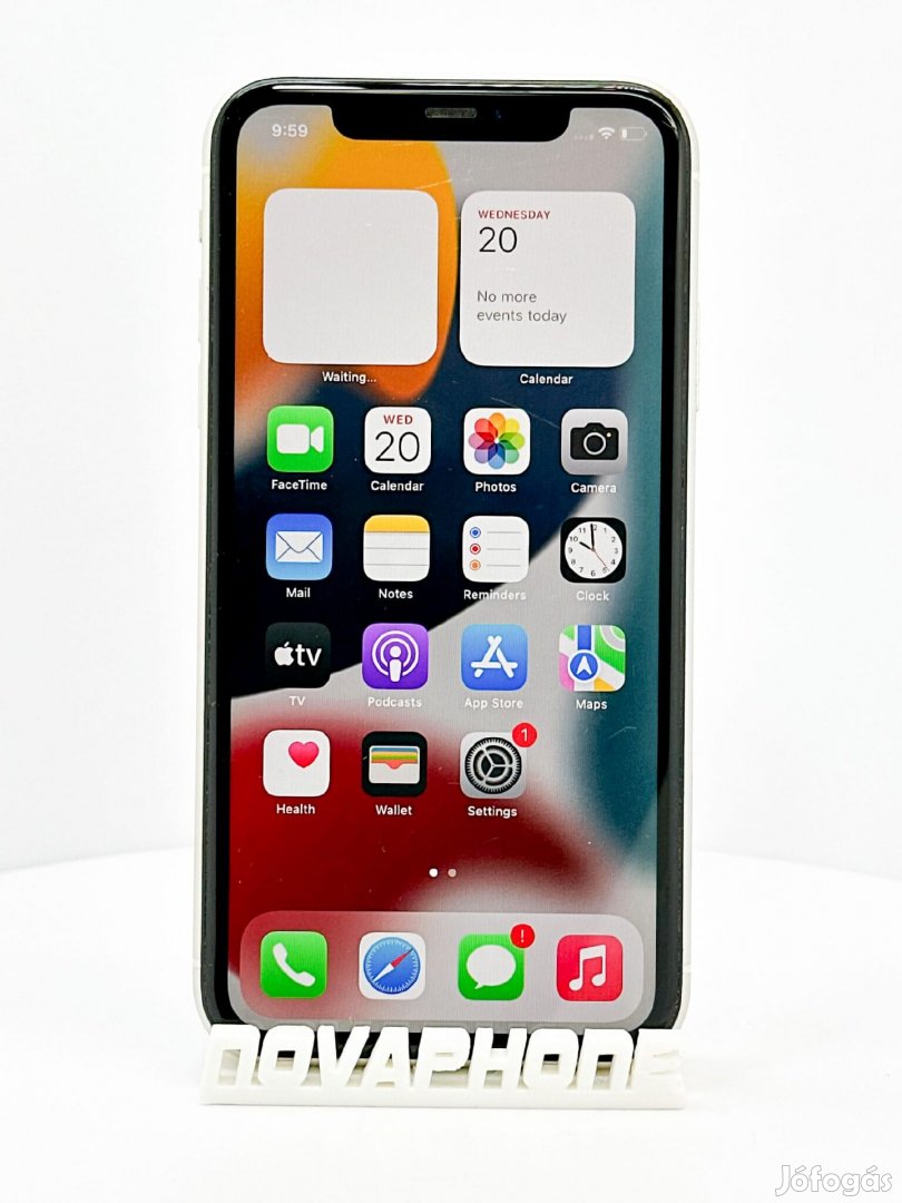 Apple iPhone 11 (128GB)  - Akku: 100% - Szín: Fehér