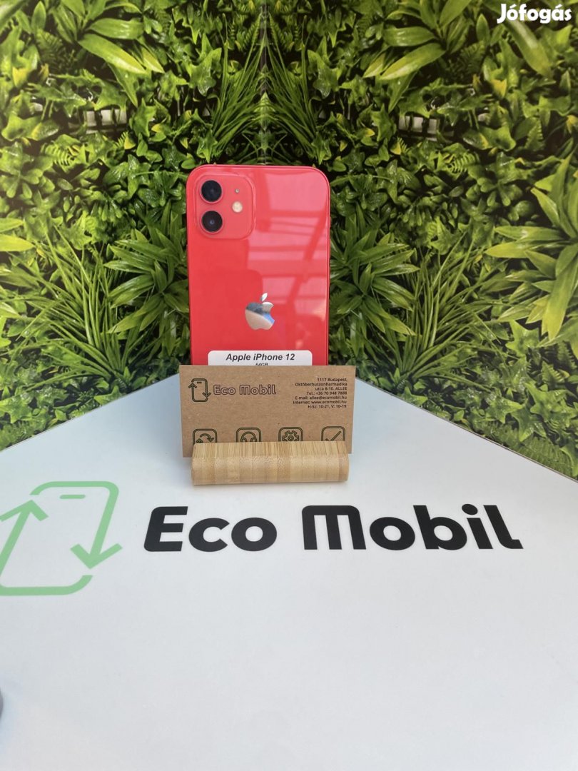 Apple iPhone 12 Kártyafüggetlen 64 GB, 12 hó garancia