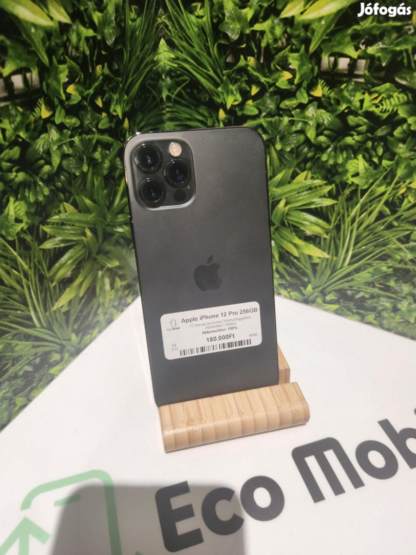 Apple iPhone 12 Pro Kártyafüggetlen 256 GB, 12 hó garancia