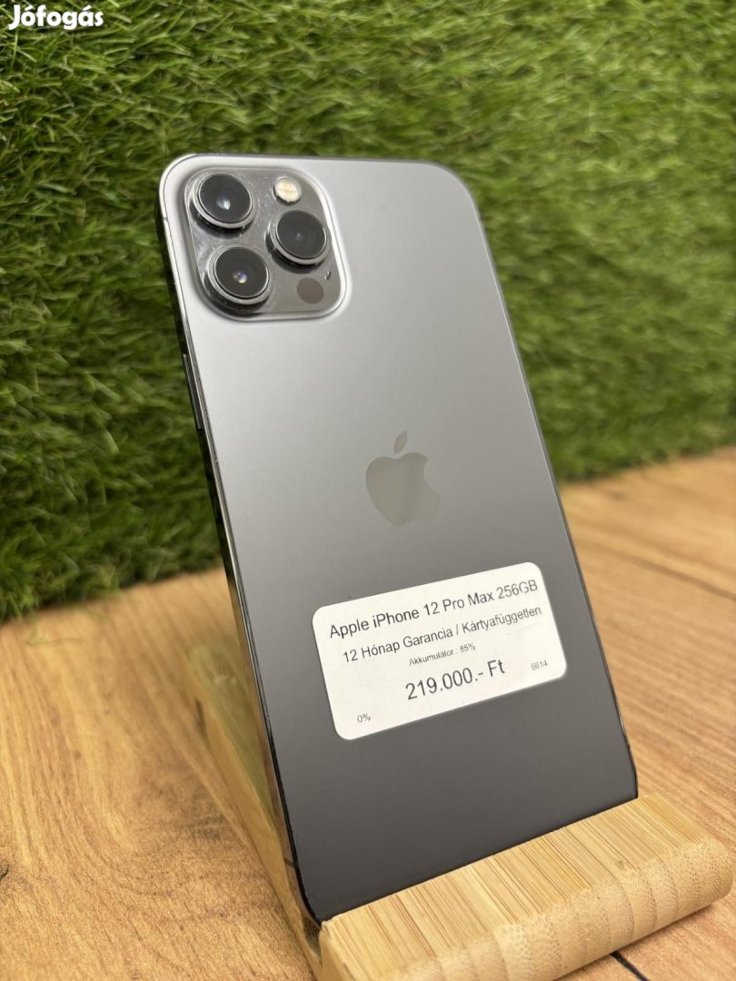 Apple iPhone 12 Pro Max Kártyafüggetlen 256 GB, 12 hó garancia