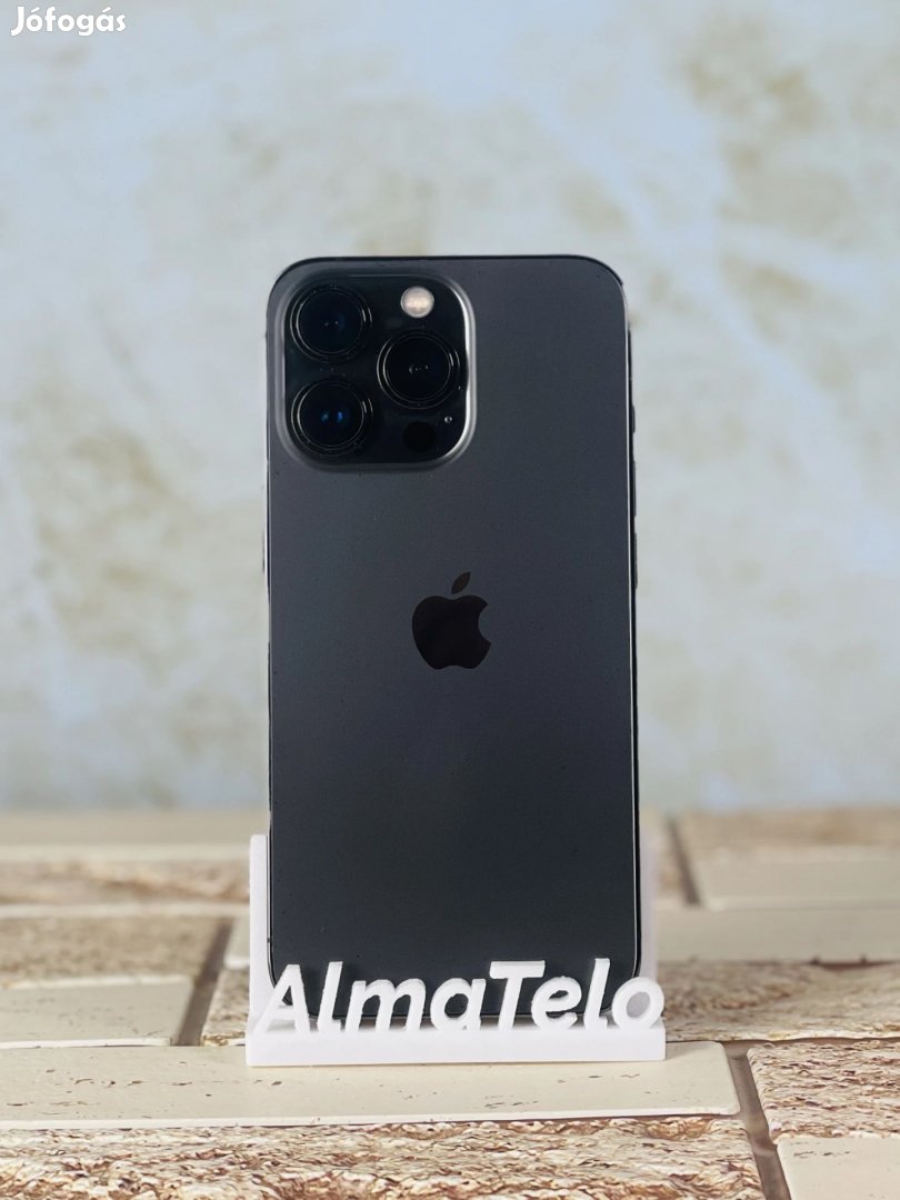 Apple iPhone 13 Pro 128 GB Graphite 100% akku - 24 hónap Garancia