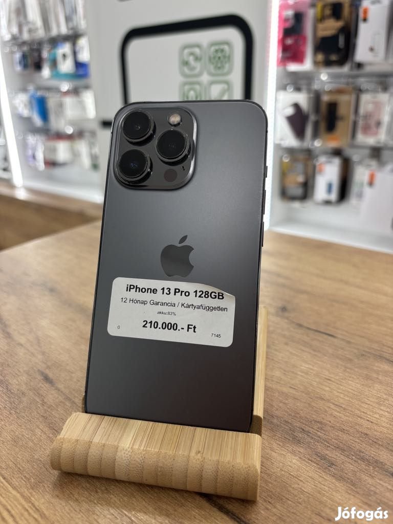 Apple iPhone 13 Pro Kártyafüggetlen 128 GB, 12 hó garancia