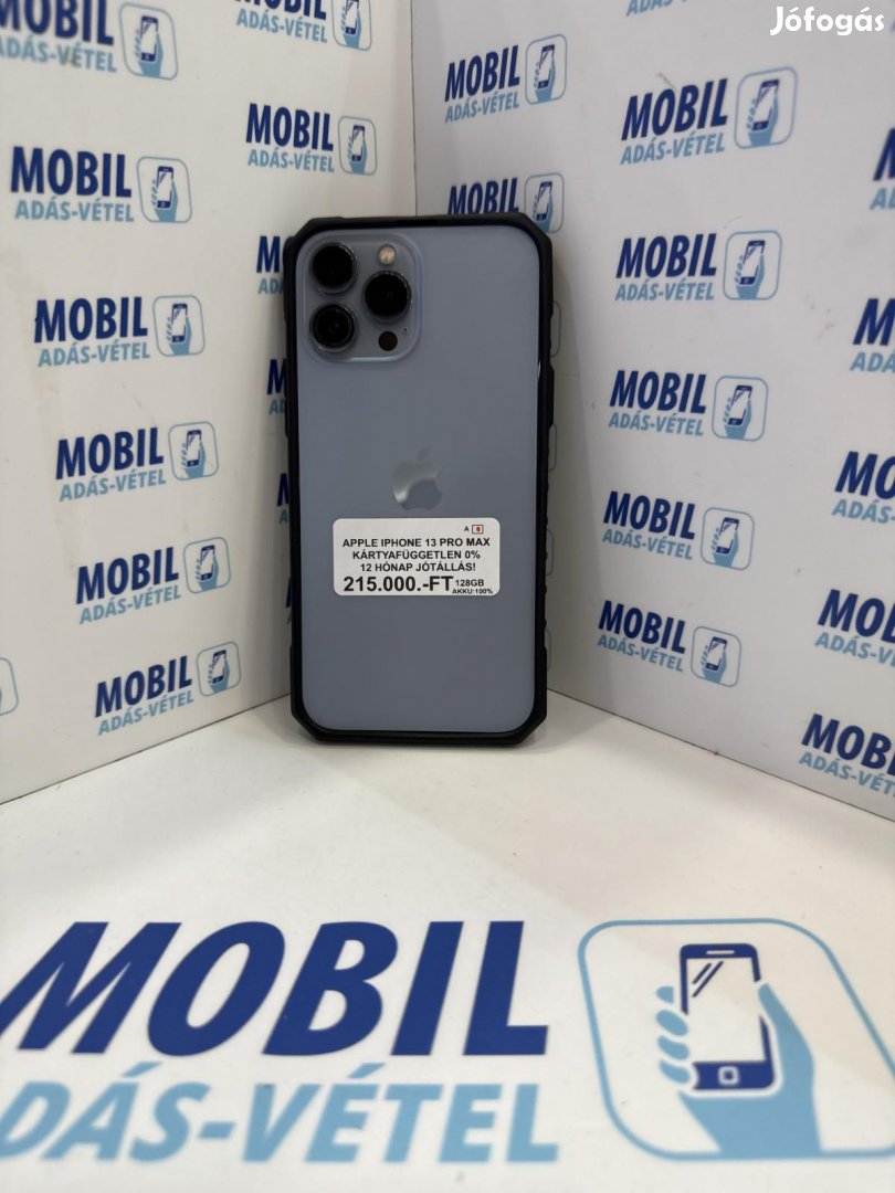 Apple iPhone 13 Pro Max Kártyafüggetlen, 12 hó garancia