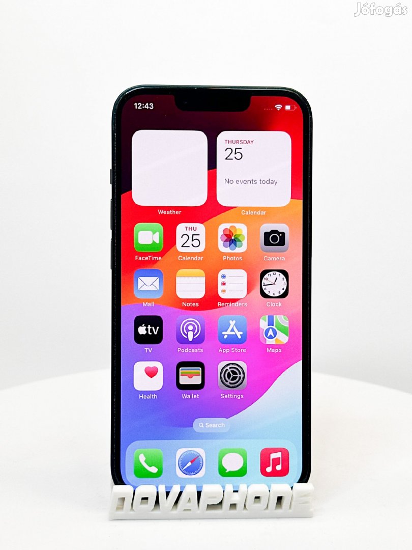 Apple iPhone 14 Plus (128GB)  - Akku: 100% - Szín: Fekete
