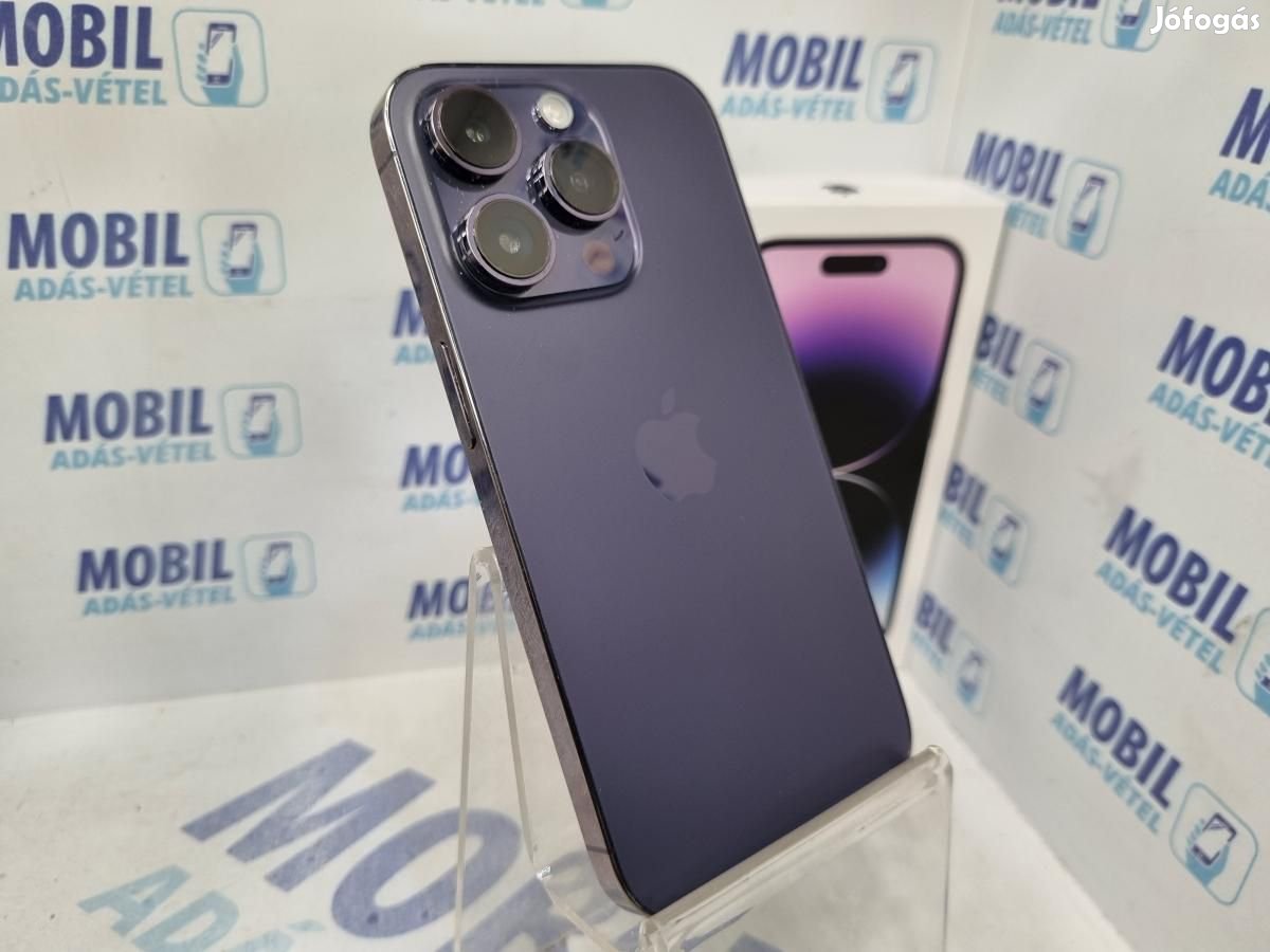 Apple iPhone 14 Pro Kártyafüggetlen 128 GB, 12 hó garancia