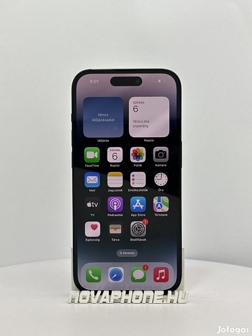 Apple iPhone 14 Pro 256GB - Akku 100 - Szín Fekete
